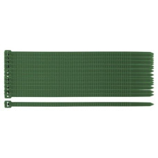 Стяжка Neo Tools 50шт, пластик, 4.8х160мм, зеленая (15-979)