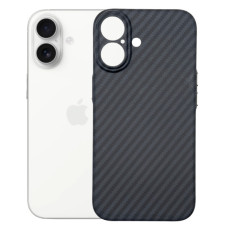 Чехол для мобильного телефона BeCover FIBRA Carbonite MagSafe Apple iPhone 17 Black (715406)