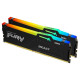 Kingston Пам'ять ПК DDR5 64GB KIT (32GBx2) 5200 FURY Beast RGB (KF552C40BB2AK2-64)