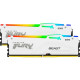 Kingston Пам'ять ПК  DDR5 32GB KIT (16GBx2) 5600 FURY Beast RGB EXPO Білий (KF556C36BWEAK2-32)