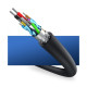 Дата кабель USB 3.0 AM/AF 0.5m US129 black Ugreen (30125)