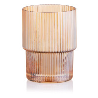 ARDESTO Low glasses set, 200ml, 2pcs, glass, golden (AR2620GG)