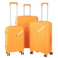 2E PP TROLLEY LUGGAGE SET 3IN1 SIGMA, ORANGE