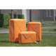 2E PP TROLLEY LUGGAGE SET 3IN1 SIGMA, ORANGE