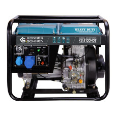 Könner & Söhnen Diesel generator KS 8100HDE (EURO V), 230V, 6.5kW, electric starter, 117kg (KS8100HDE)