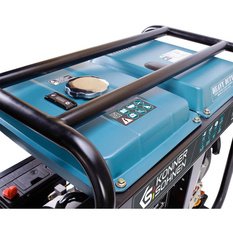 Könner & Söhnen Diesel generator KS 8100HDE (EURO V), 230V, 6.5kW, electric starter, 117kg (KS8100HDE)