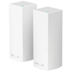 Linksys VELOP WHW0302 AC2200, MESH, 2xGE WAN/LAN, BT 4.0, біл. цв. (2шт.) (WHW0302-EU)