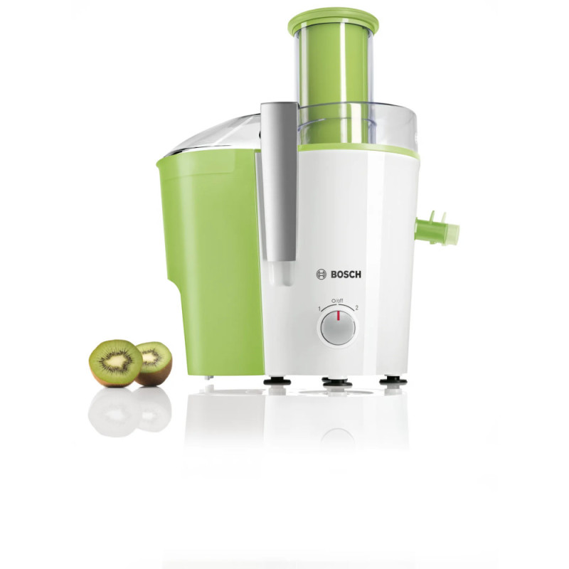 Bosch Centrifugal juicer 700W, bowl 1.25L, pulp container 2.0L, plastic, white (MES25G0)