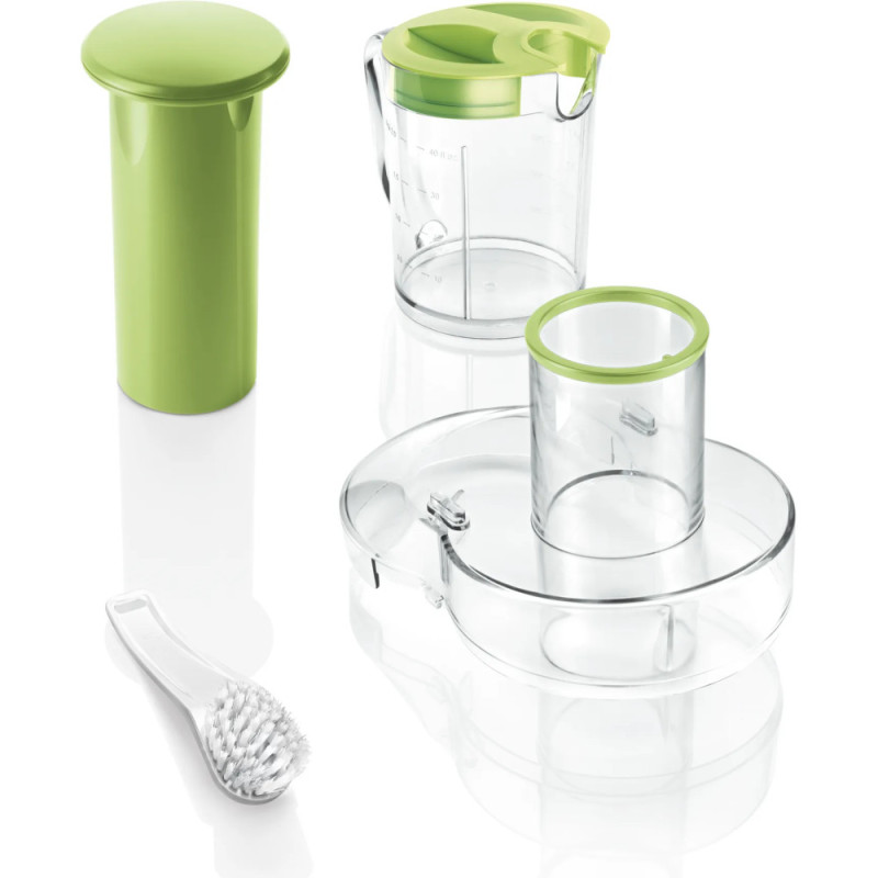 Bosch Centrifugal juicer 700W, bowl 1.25L, pulp container 2.0L, plastic, white (MES25G0)