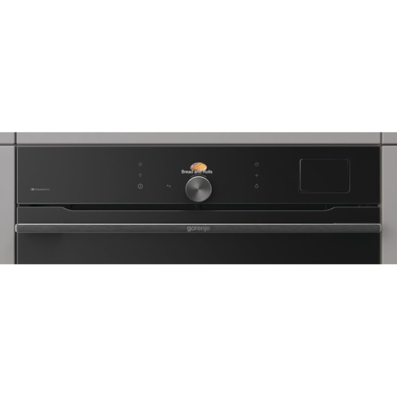 Gorenje Oven Gorenje electrical, 77L, A+, steam, Wi-Fi, display, black (BFS6148B)