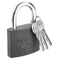 Top Tools Замок навісний Top Tools 60мм, 2 ключа, 0.37кг (90U303)