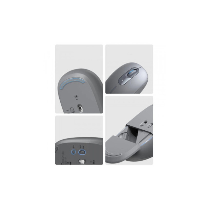 Мышка Ugreen MU105 Wireless Gray (90669)