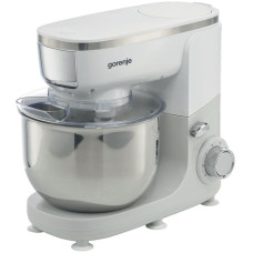 Gorenje Kitchen machine, 1000W, cup-metal, case-plastic+ metal, nozzles-6, white (MMC1005W)