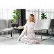 ARDESTO Flannel blanket, 160x200cm, floral, 100% polyester (ART0106PB)