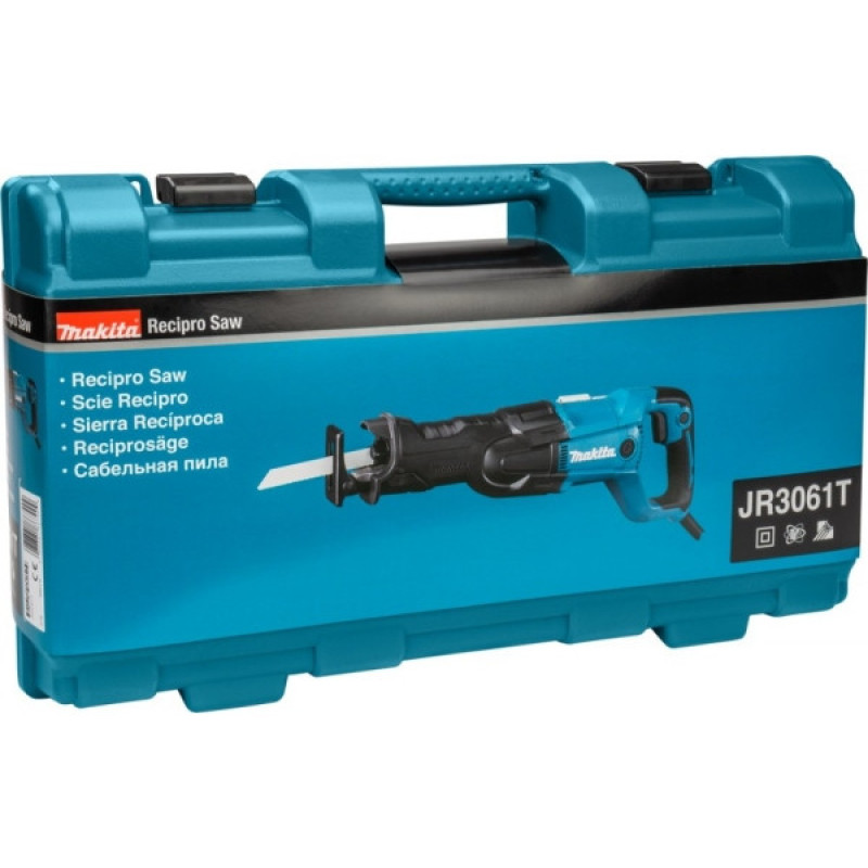 Makita Reciprocating Saw, JR3061T, 1250W, 32мм, 0-3000 rpm, 3.3kg