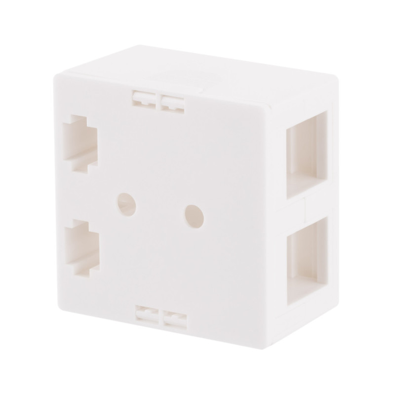 2E З'єднувальна коробка, для модулів Keystone, 2 порти (2E-CONSOCASEBOX2JACKS)