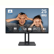 Монитор MSI 24.5" Pro MP251P IPS Black; 1920x1080 (100 Гц), 300 кд,м2, 1 мс, D-Sub, HDMI, динамики 2х2 Вт