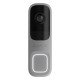 Ajax video doorbell, universal installation, 4 megapixels, 155° vertical 90° horizontal, IR 6m, motion detection range 4m, artificial intelligence, wi-fi, gray (000053538)