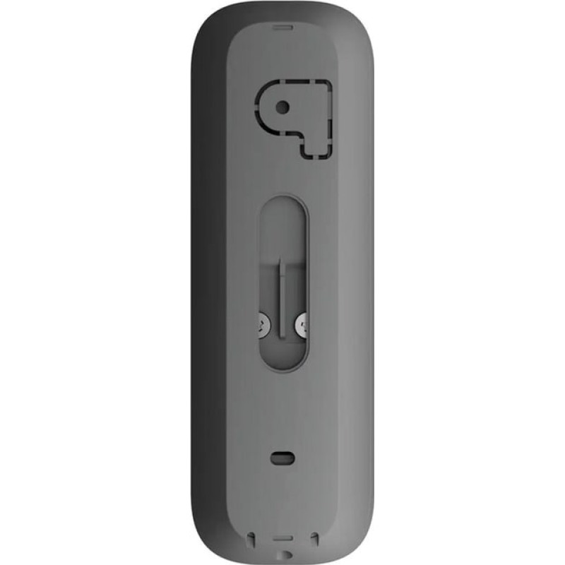 Ajax video doorbell, universal installation, 4 megapixels, 155° vertical 90° horizontal, IR 6m, motion detection range 4m, artificial intelligence, wi-fi, gray (000053538)
