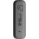 Ajax video doorbell, universal installation, 4 megapixels, 155° vertical 90° horizontal, IR 6m, motion detection range 4m, artificial intelligence, wi-fi, gray (000053538)