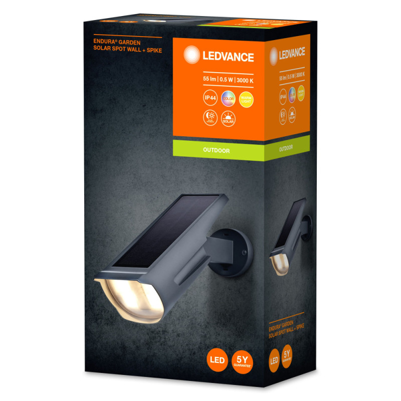 LEDVANCE ENDURA GARDEN SOLAR SPOT RGBW 4058075564169