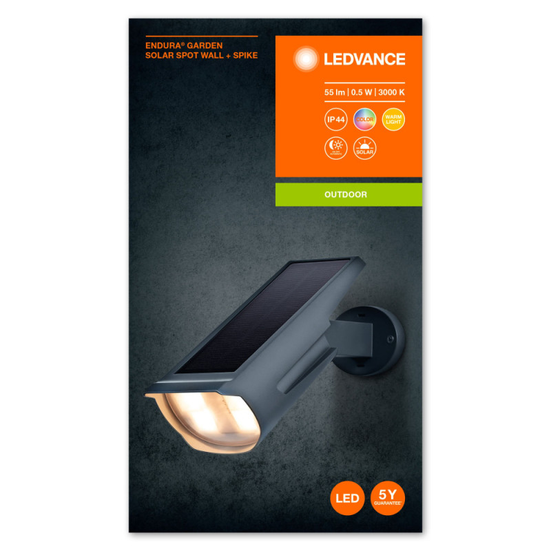 LEDVANCE ENDURA GARDEN SOLAR SPOT RGBW 4058075564169