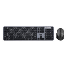 2E Combo keyboard and mouse MK440, WL/BT, EN/UKR, grey-black (2E-MK440WBGR_UA)