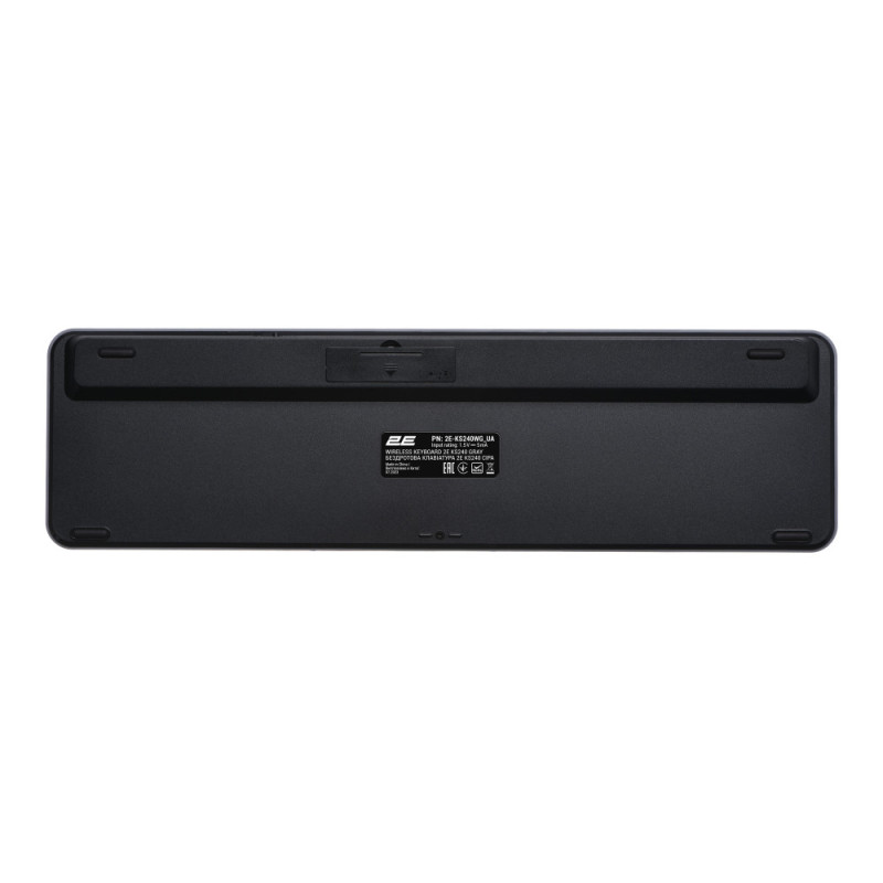 2E Combo keyboard and mouse MK440, WL/BT, EN/UKR, grey-black (2E-MK440WBGR_UA)