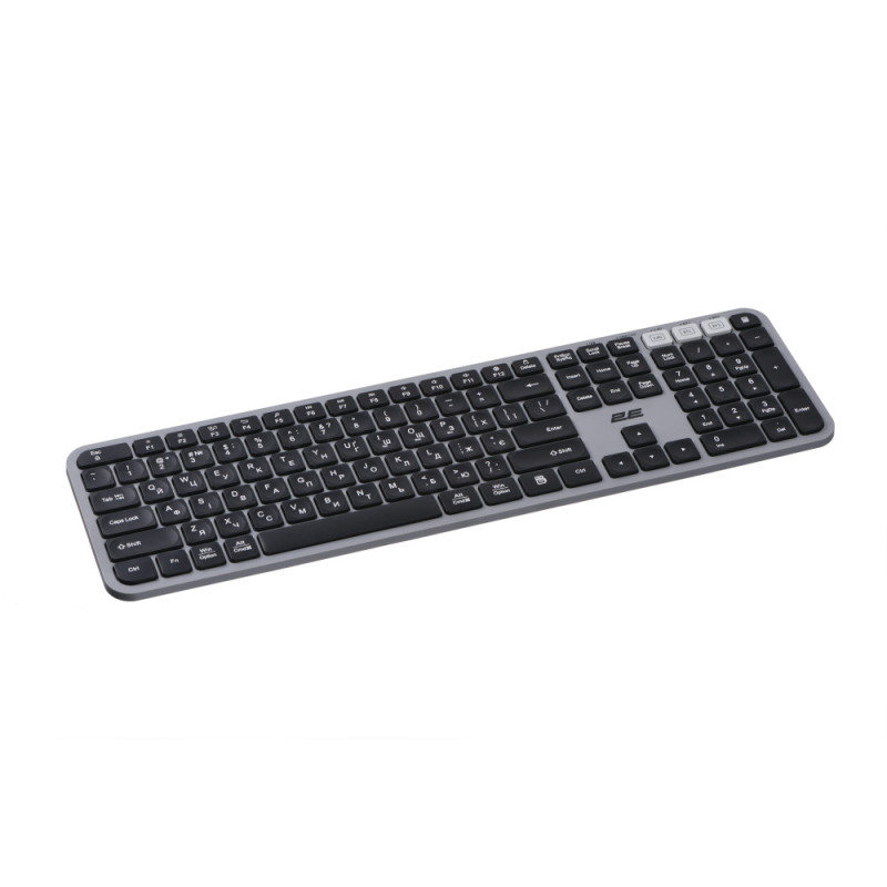 2E Combo keyboard and mouse MK440, WL/BT, EN/UKR, grey-black (2E-MK440WBGR_UA)