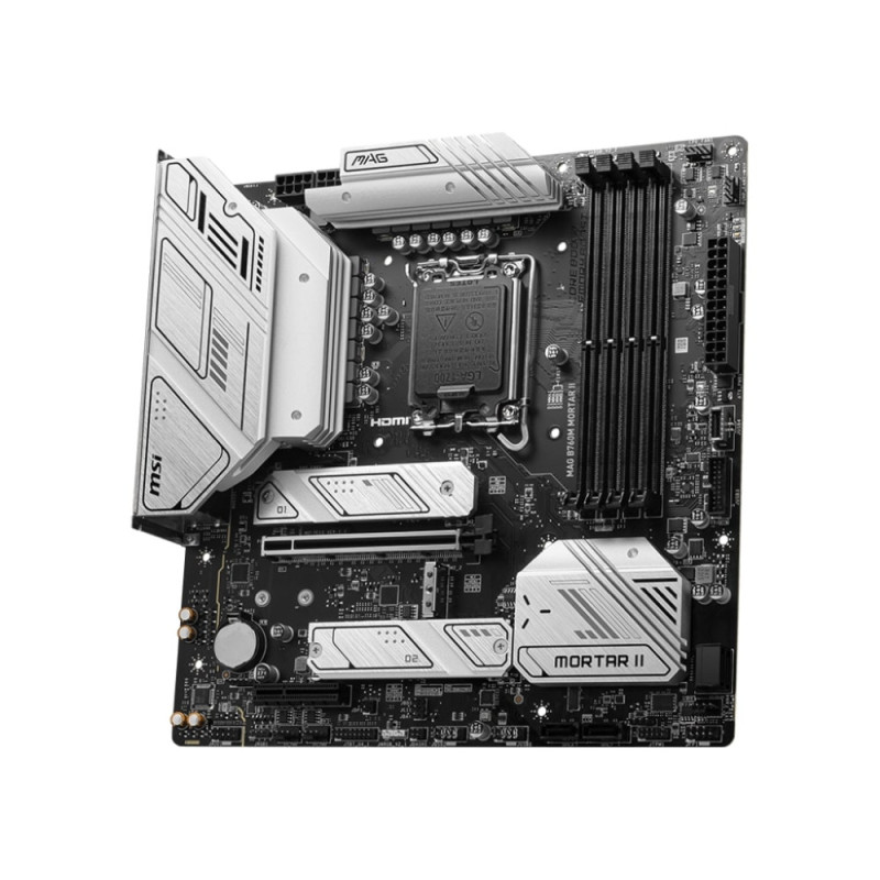 MSI Motherboard MAG B760M MORTAR II s1700 B760 4xDDR5 HDMI DP mATX (911-7E13-003)