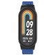 Ремешок для фитнес браслета Armorstandart Braided Solo Loop для Xiaomi Smart Band 10/9/8 Blue (ARM86880)