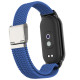 Ремешок для фитнес браслета Armorstandart Braided Solo Loop для Xiaomi Smart Band 10/9/8 Blue (ARM86880)