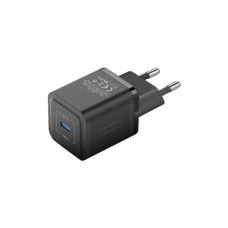 Зарядное устройство Vention 1xUSB-C PD20W GaN + cable USB-C to USB-C black (TZ-FEPB0-EU-01)