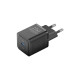 Зарядное устройство Vention 1xUSB-C PD20W GaN + cable USB-C to USB-C black (TZ-FEPB0-EU-01)