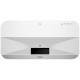 Epson Проектор ультракороткофокусный EH-QS100W UHD, 4500 lm, LASER, 0.16,  белый (V11HB49040)