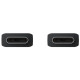 Samsung Cable 3A Type-C / Type-C, 1.8m Black (EP-DX310JBRGRU)