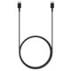 Samsung Cable 3A Type-C / Type-C, 1.8m Black (EP-DX310JBRGRU)