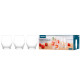 ARDESTO Low glasses set Loreto 370ml, 3pcs, glass, transparent
