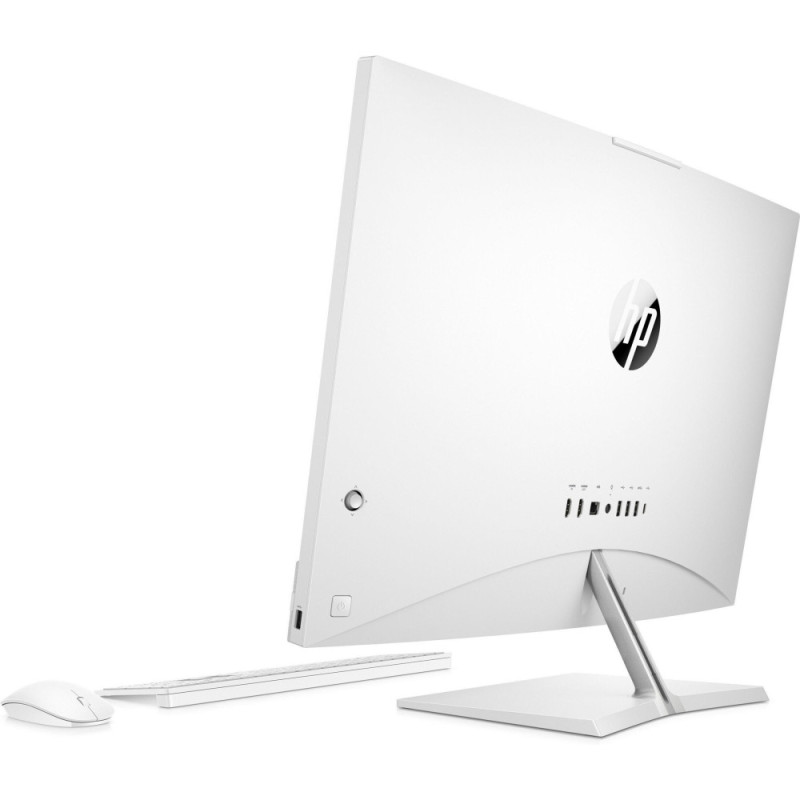 HP Комп'ютер персональний моноблок Pavilion 27" FHD IPS AG, Intel i5-13400T, 16GB, F512GB, NVD1650-4, WiFi, кл+м, DOS, білий (9D3Q9EA)