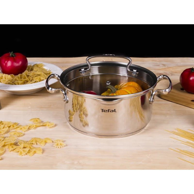 Tefal Saucepan with a lid 20 cm. 2.9 L Duetto+ (G7194455)