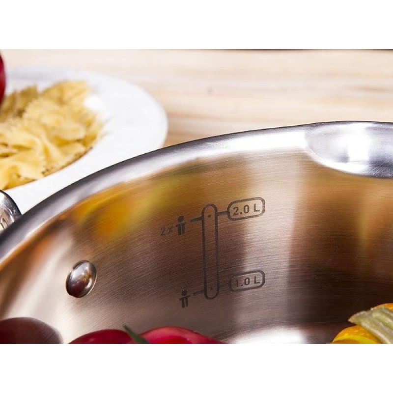 Tefal Saucepan with a lid 20 cm. 2.9 L Duetto+ (G7194455)