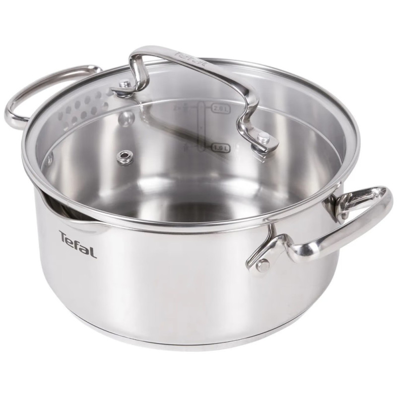 Tefal Saucepan with a lid 20 cm. 2.9 L Duetto+ (G7194455)