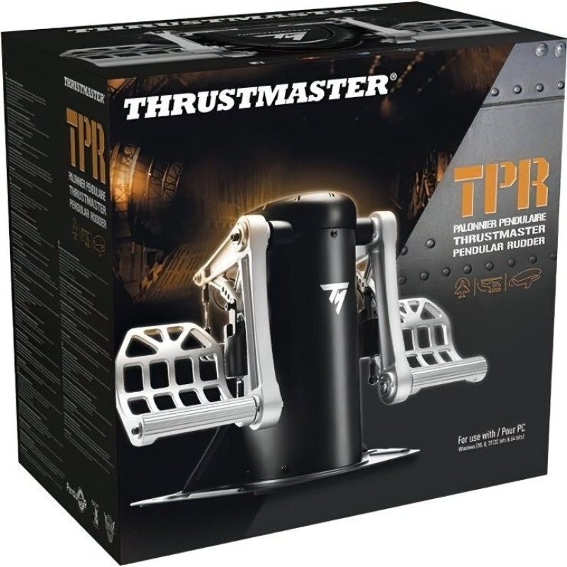 Thrustmaster Aviation pedals Expert Rudder System for Flight Simulation TPR, PC (2960809)