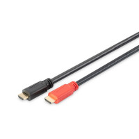 Digitus Кабель HDMI High speed с усилителем (AM/AM) 15m, black (AK-330105-150-S)