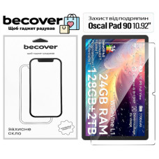 Стекло защитное BeCover Oscal Pad 90 10.92" (713695)