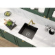 Deante Sink tap Silia, spout length - 233mm, pull-out, 1-handle, gold (BQS_Z73M)