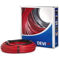 DEVI Кабель нагрівальний Deviflex 18Т, двожильний, для систем опалення, 2.8м кв., 22м, 395Вт, 230В (140F1238)