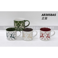 ARDESTO Mug New Year's, 440ml, ceramic, in assortment (AR3058AS)