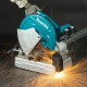 Makita Cordless Mounting saw DLW140Z, 18+18 V, LXT, 355 mm, 3800 min-1, 16.9 kg, (without battery)
