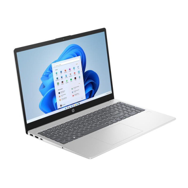 Ноутбук HP 15-fd1022ua (A0ND1EA) Blue; 15.6" FullHD (1920x1080) IPS LED матовый , Intel Core 7 150U (1.8 - 5.4 ГГц) , RAM 16 ГБ , SSD 512 ГБ , Intel Graphics , без ОП , Wi-Fi , BT , веб-камера , DOS , 1.65 кг , синий , подсветка клавиатуры , сканер отпечатков пальцев